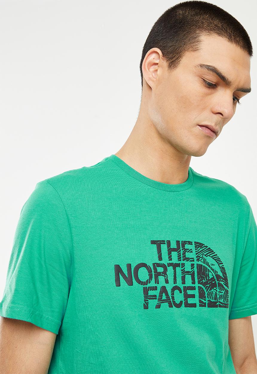 The North Face - M short sleeve dome tee-eu - green