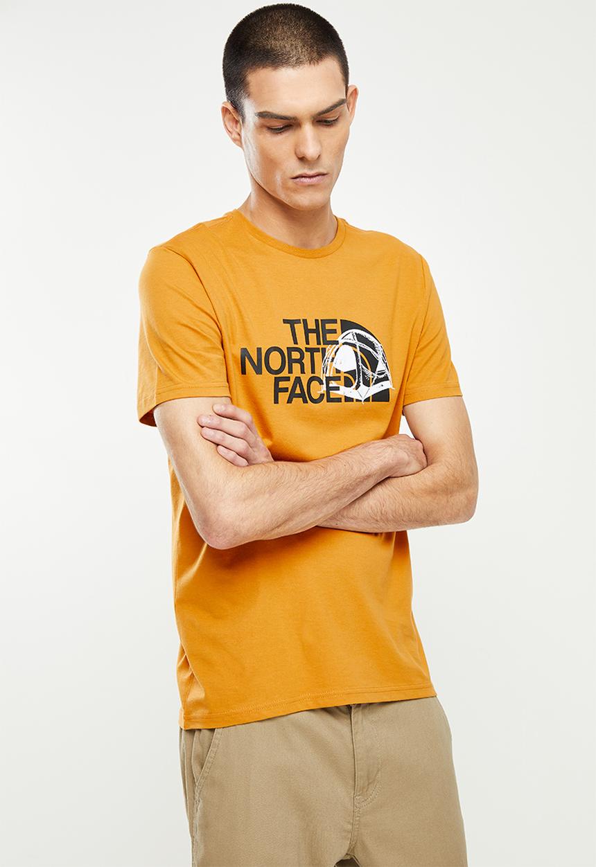 The North Face - M short sleeve dome tee - yellow