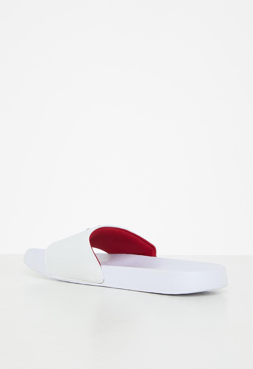 Superdry. - Core pool slide - white