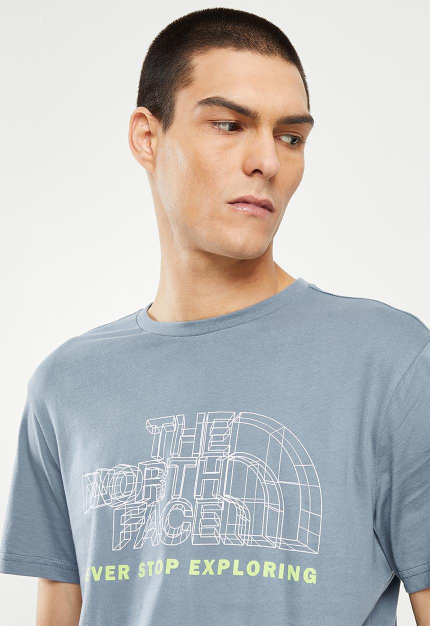The North Face - M short sleeve tee - blue