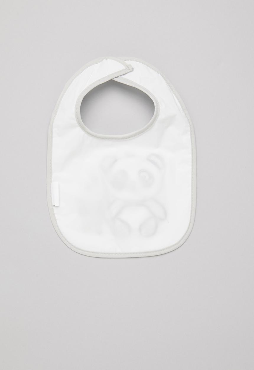 Character Group - Panda 2-pack jersey bibs - white & grey