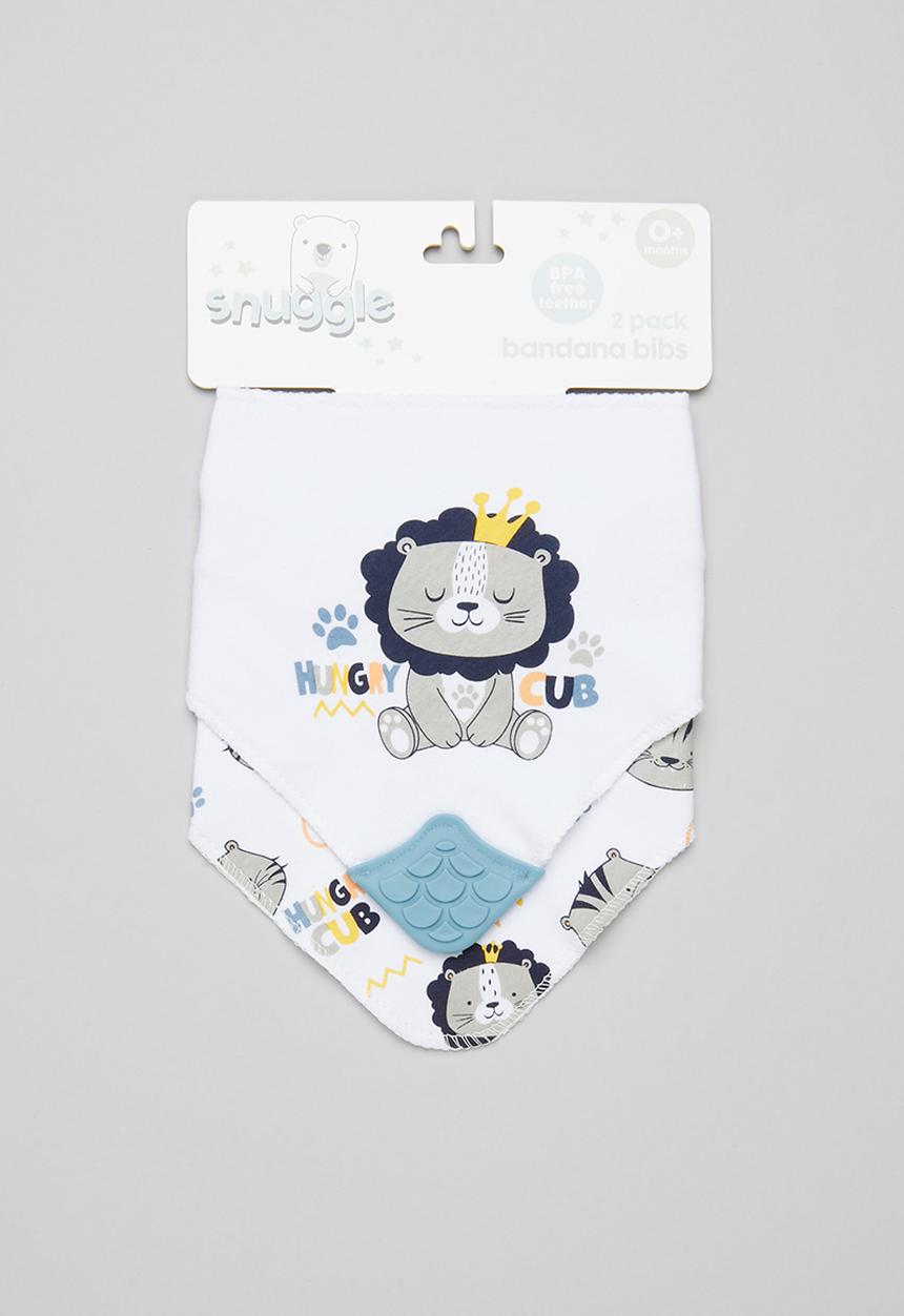 Character Group - Cubs bandana bibs - white