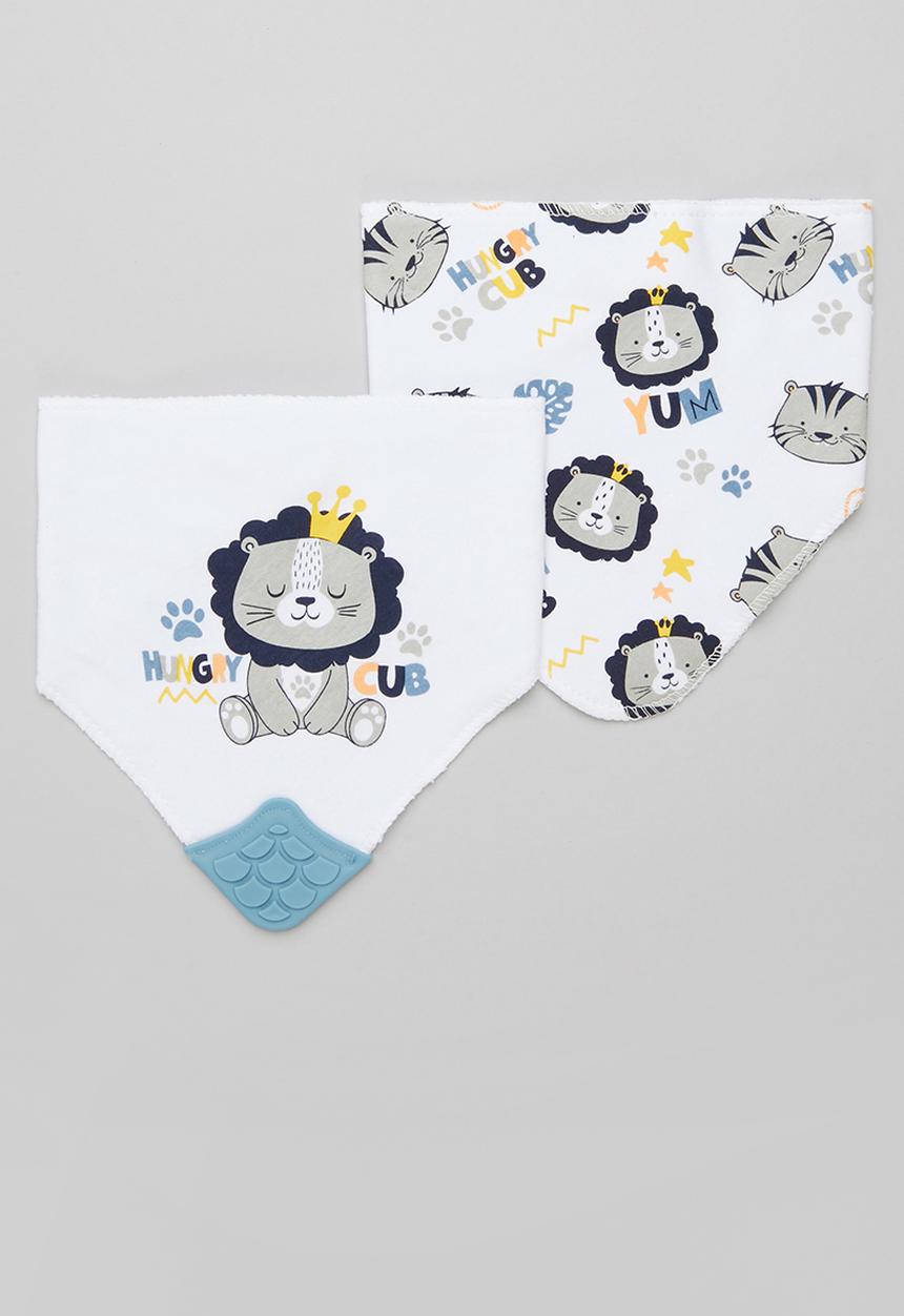 Character Group - Cubs bandana bibs - white