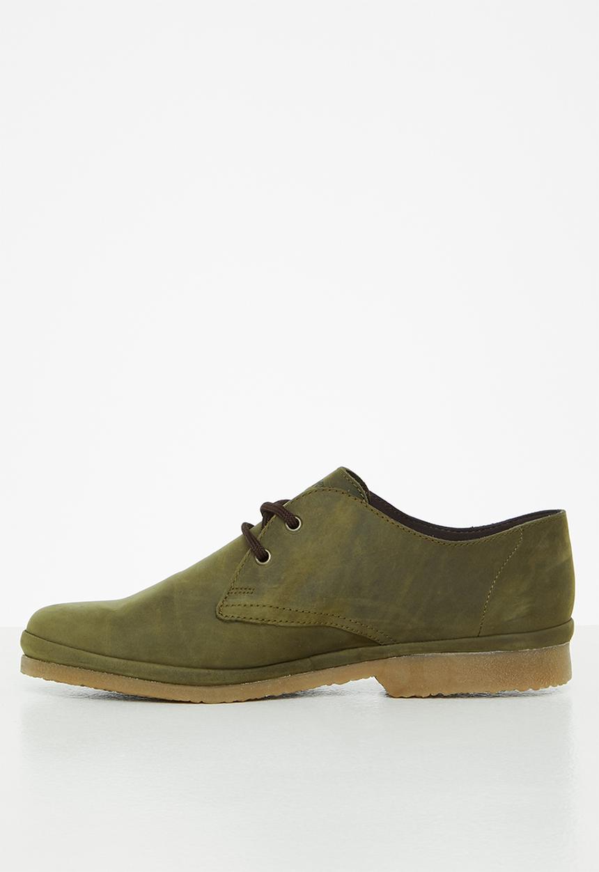 Grasshoppers - Seth formal shoe - olive