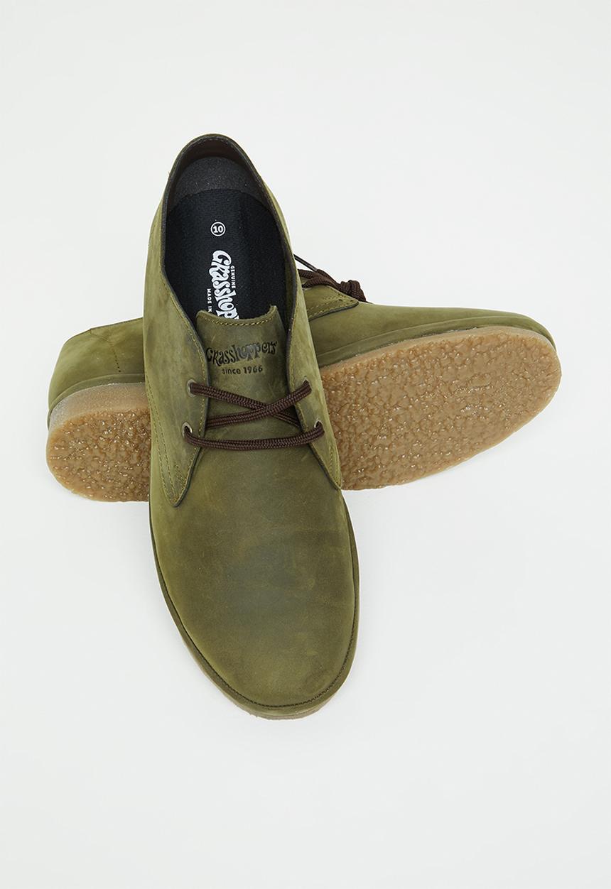 Grasshoppers - Seth formal shoe - olive