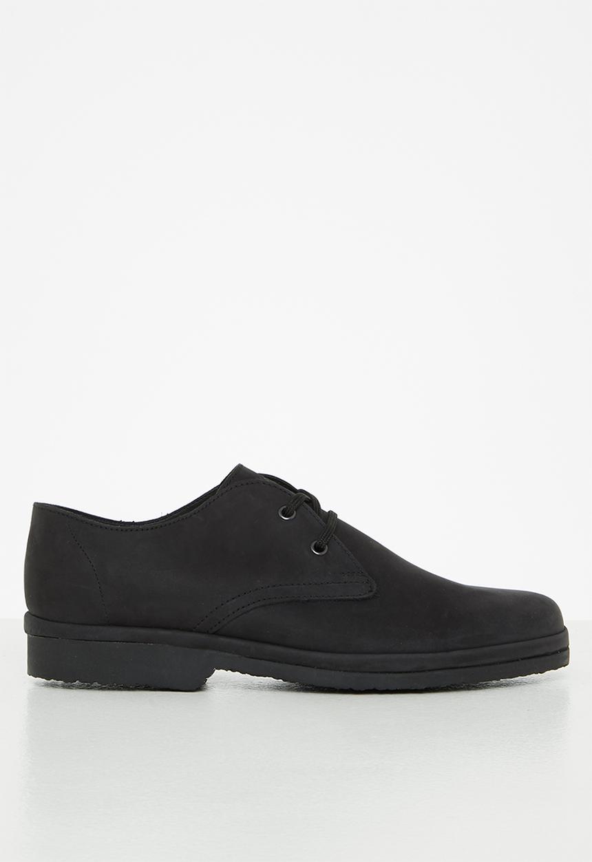 Grasshoppers - Seth leather formal derby - black