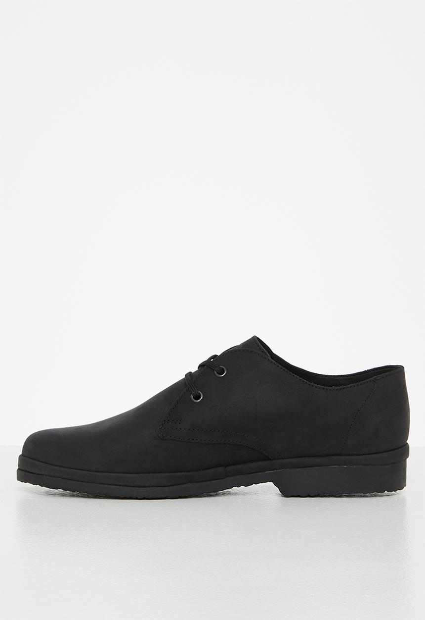 Grasshoppers - Seth leather formal derby - black