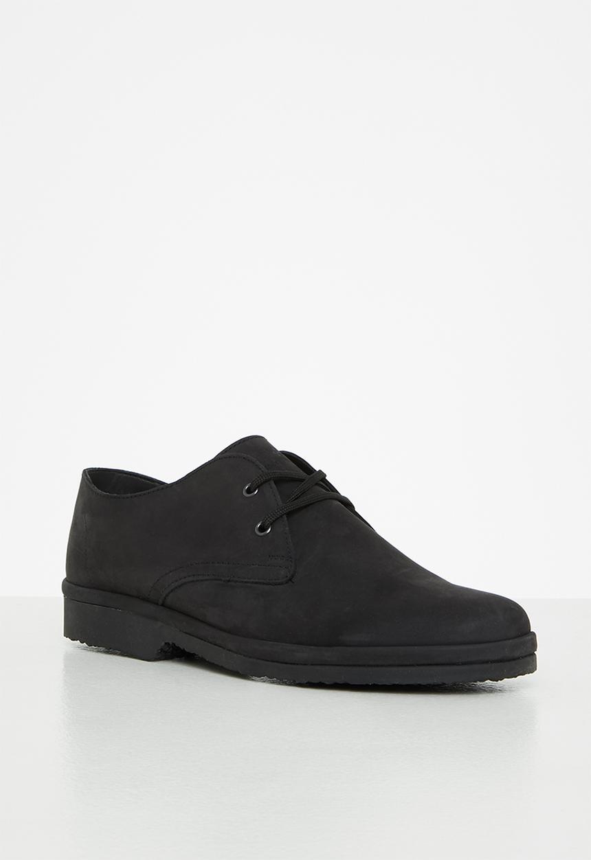 Grasshoppers - Seth leather formal derby - black