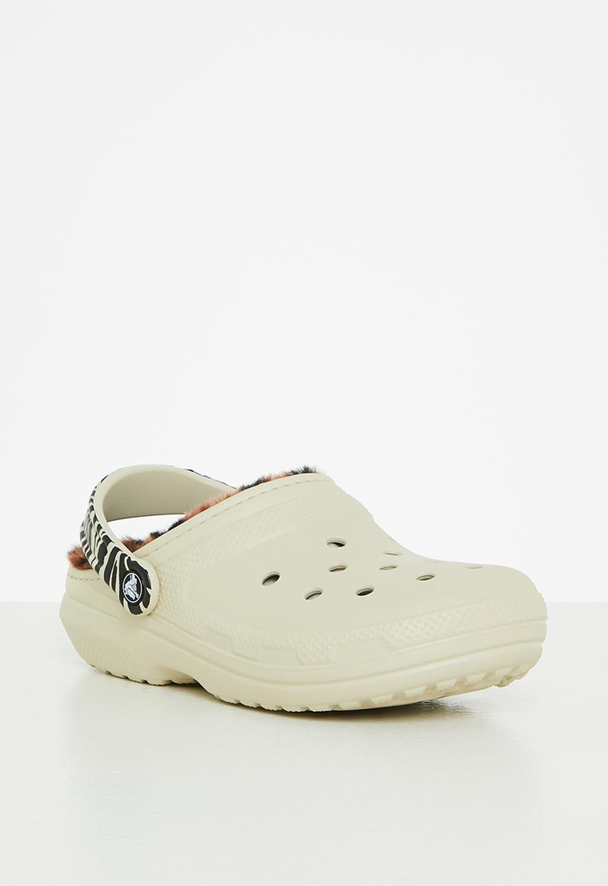 Crocs - Classic lined animal remix clog - bone
