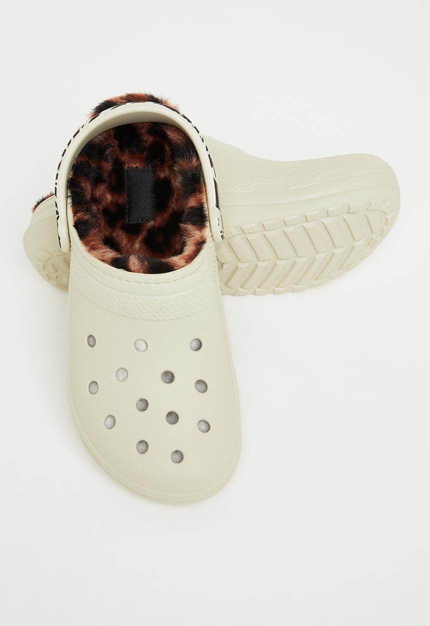 Crocs - Classic lined animal remix clog - bone