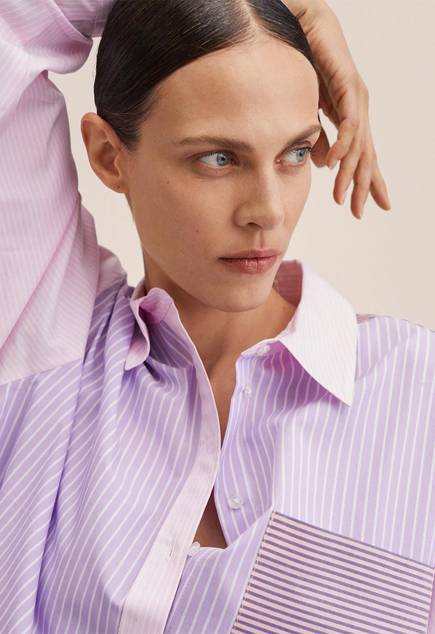 MANGO - Shirts aray - pink