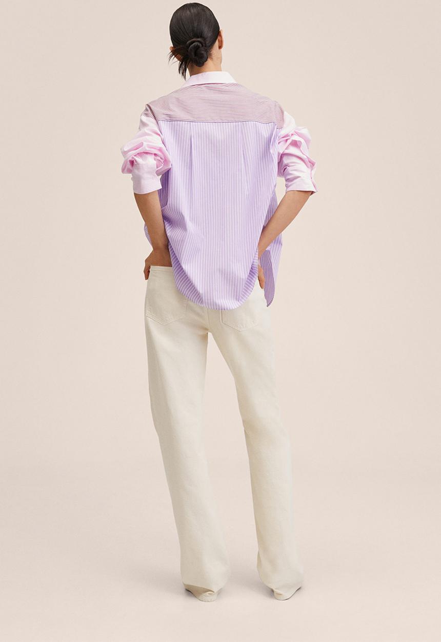 MANGO - Shirts aray - pink