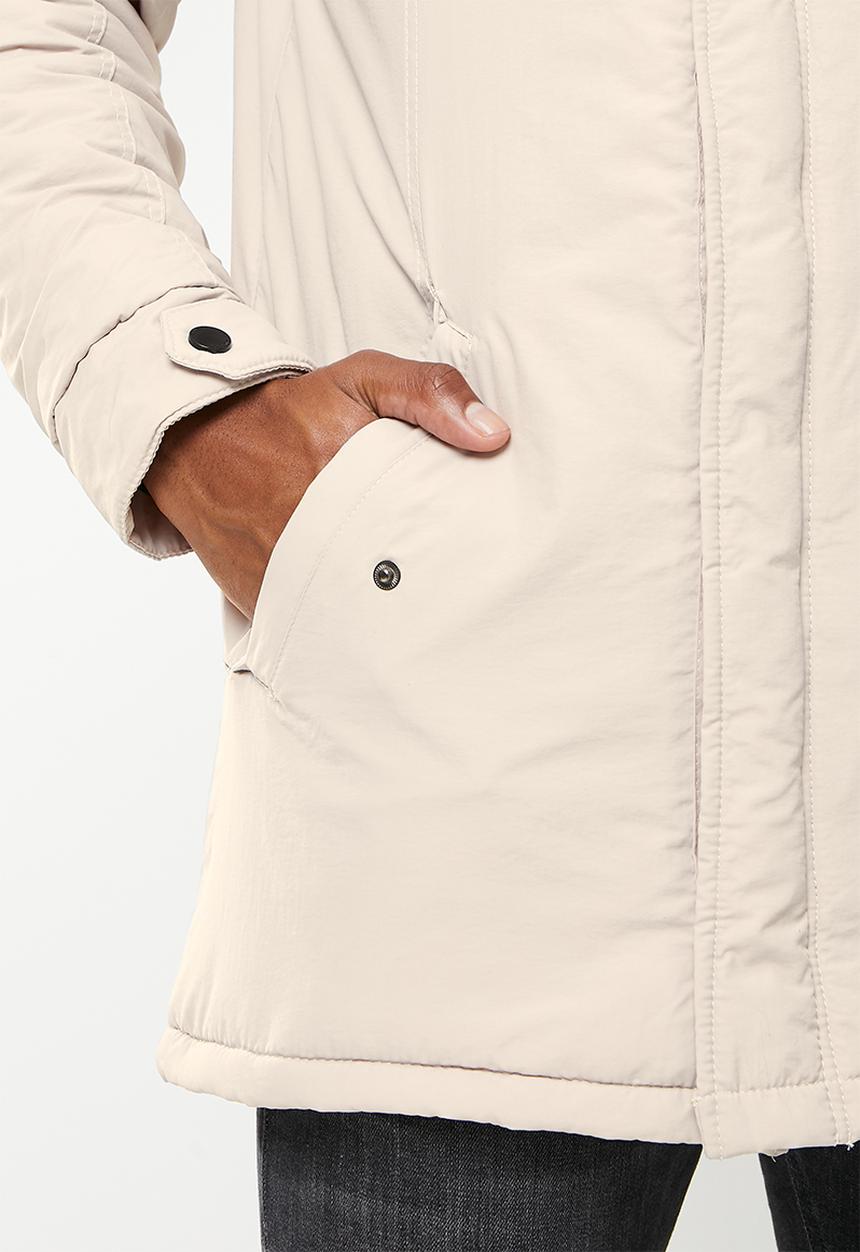 Cutty - Anchor padded jacket - natural