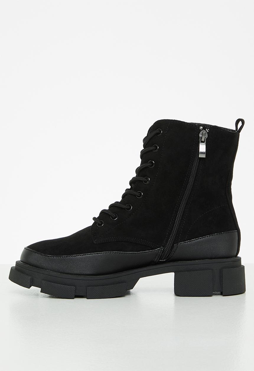 dailyfriday - Lizzy combat boot - black