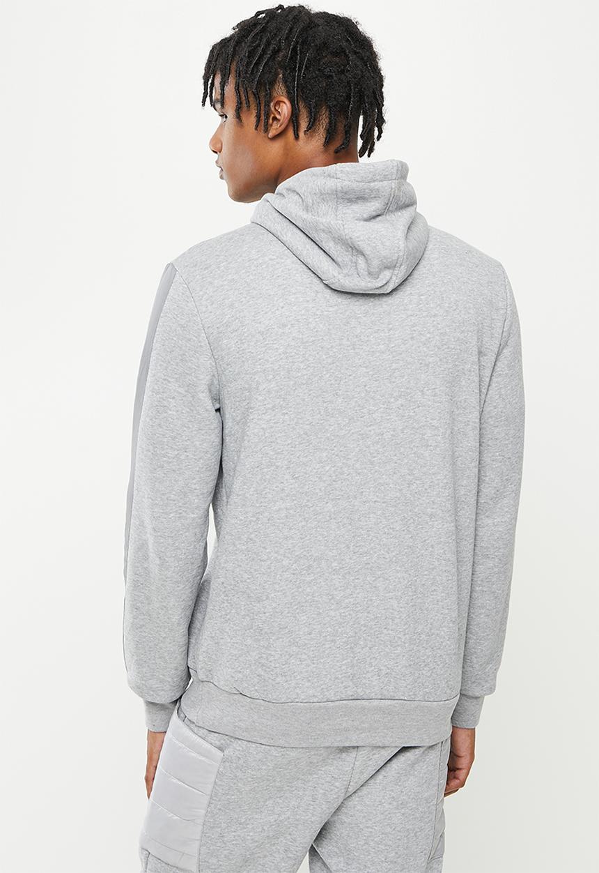 Cutty - Perez Utility Hooded Sweatshirt - Grey