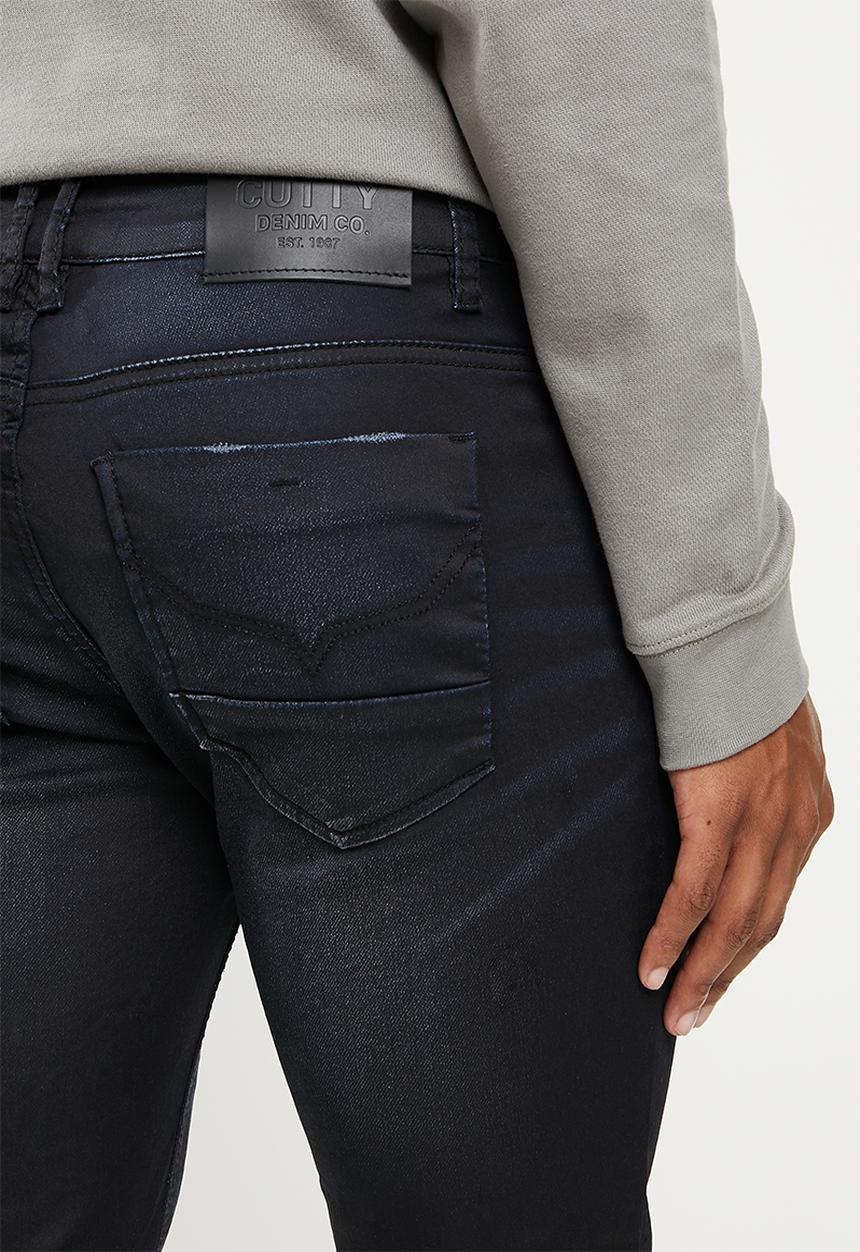 Cutty - Shooter Skinny Denim Jean - Blue 