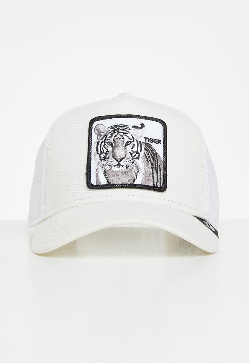 Goorin Bros. - Silver tiger trucker - white