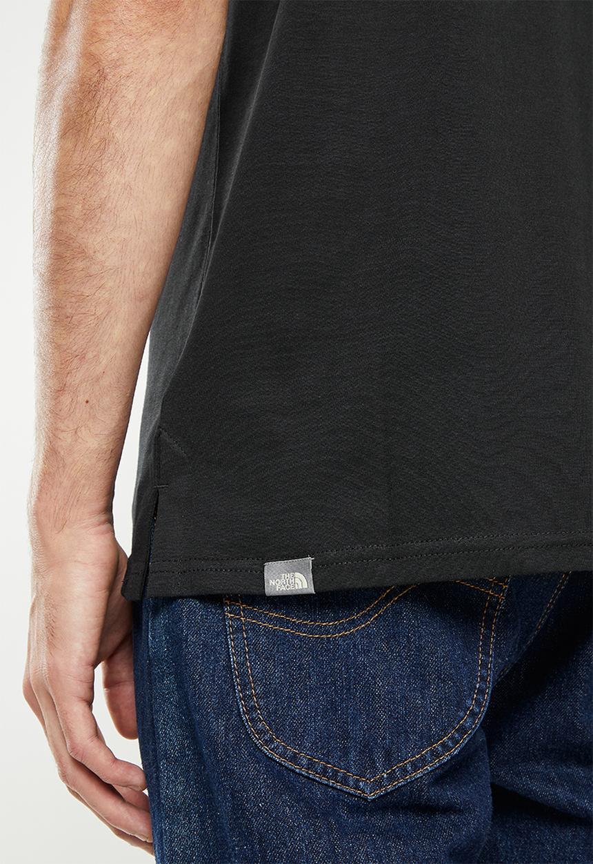 The North Face - M short sleeve fine tee 2 - black