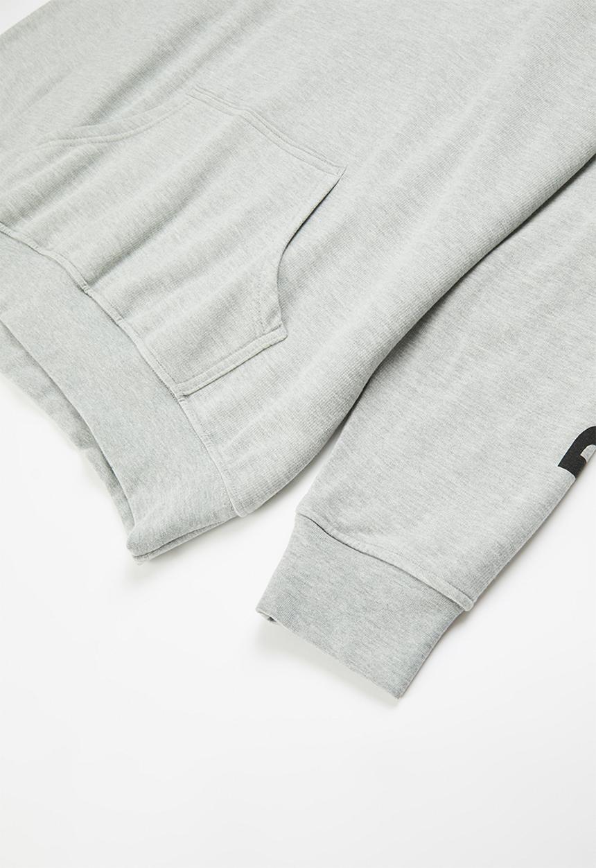 DC - DC Star Pullover Hoodie- Heather Grey