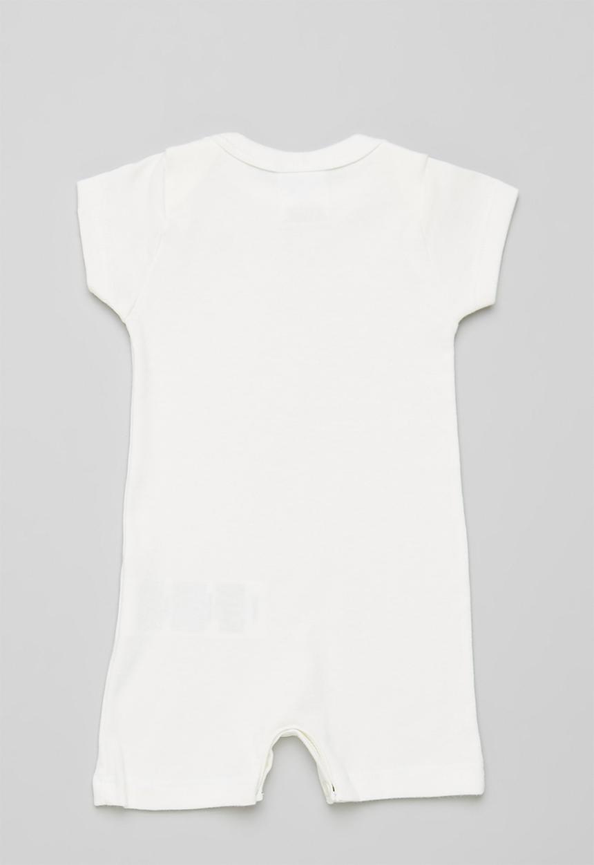 UP Baby - Cotton romper - off white