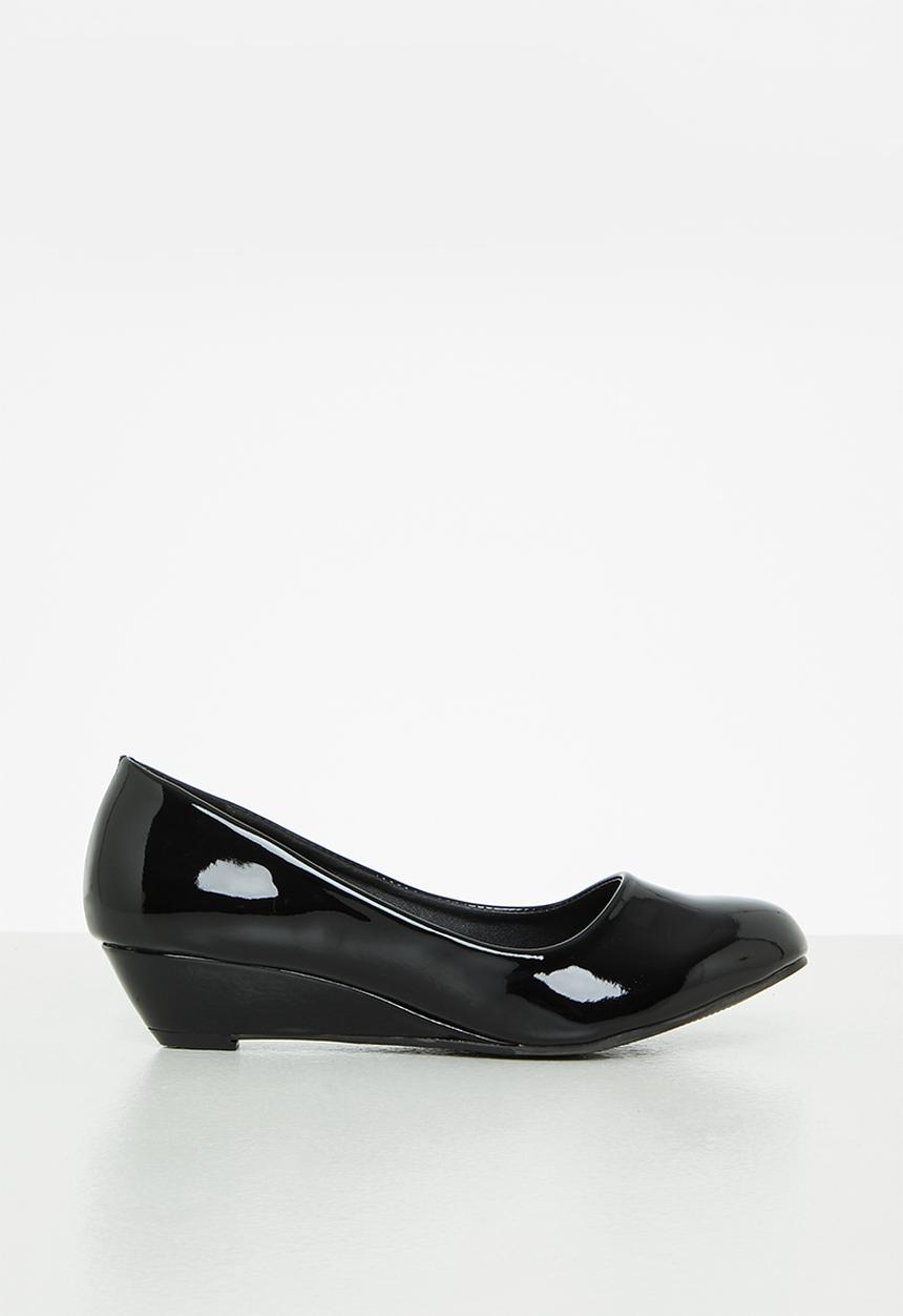 Pop Candy - Girls wedge - black