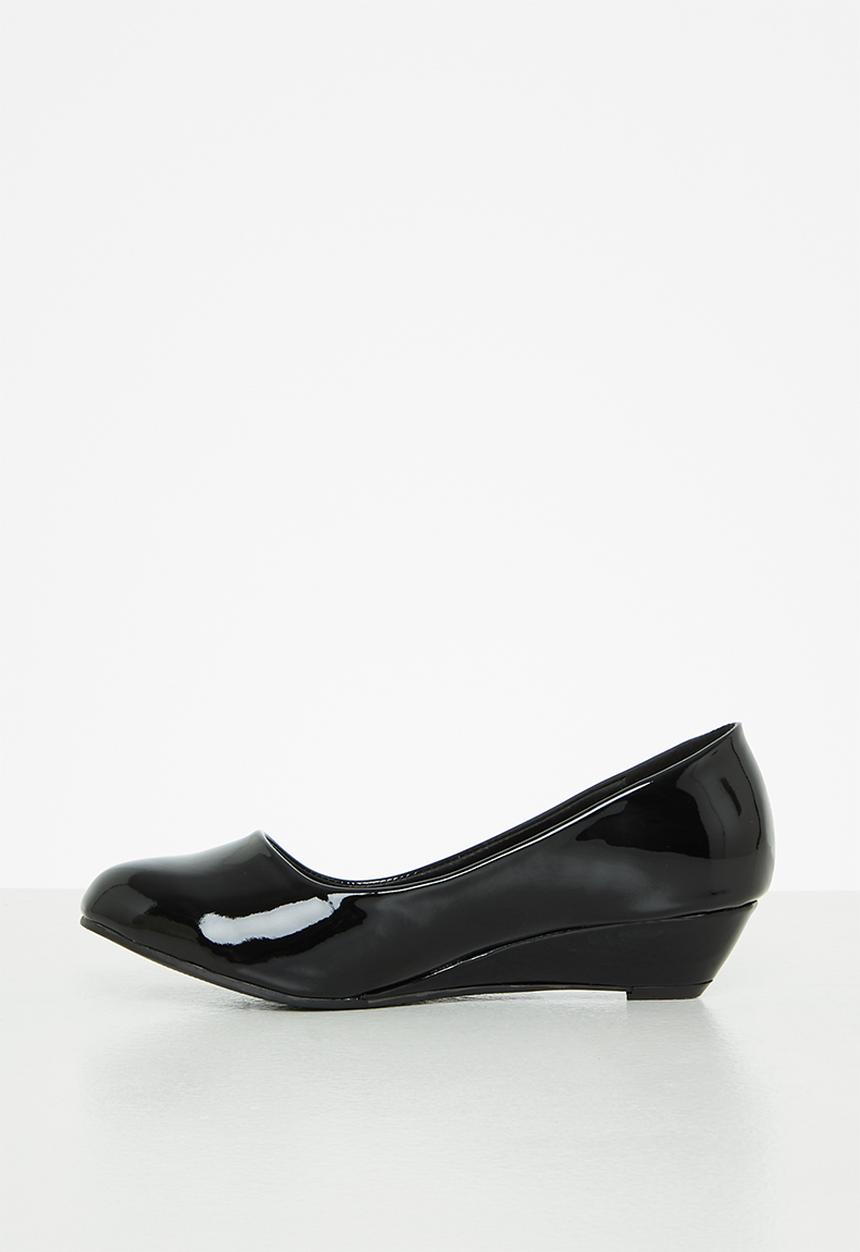 Pop Candy - Girls wedge - black