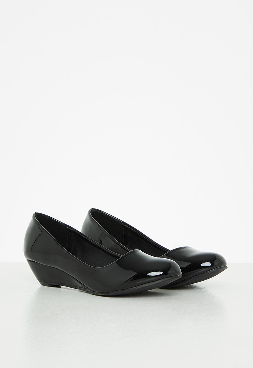 Pop Candy - Girls wedge - black
