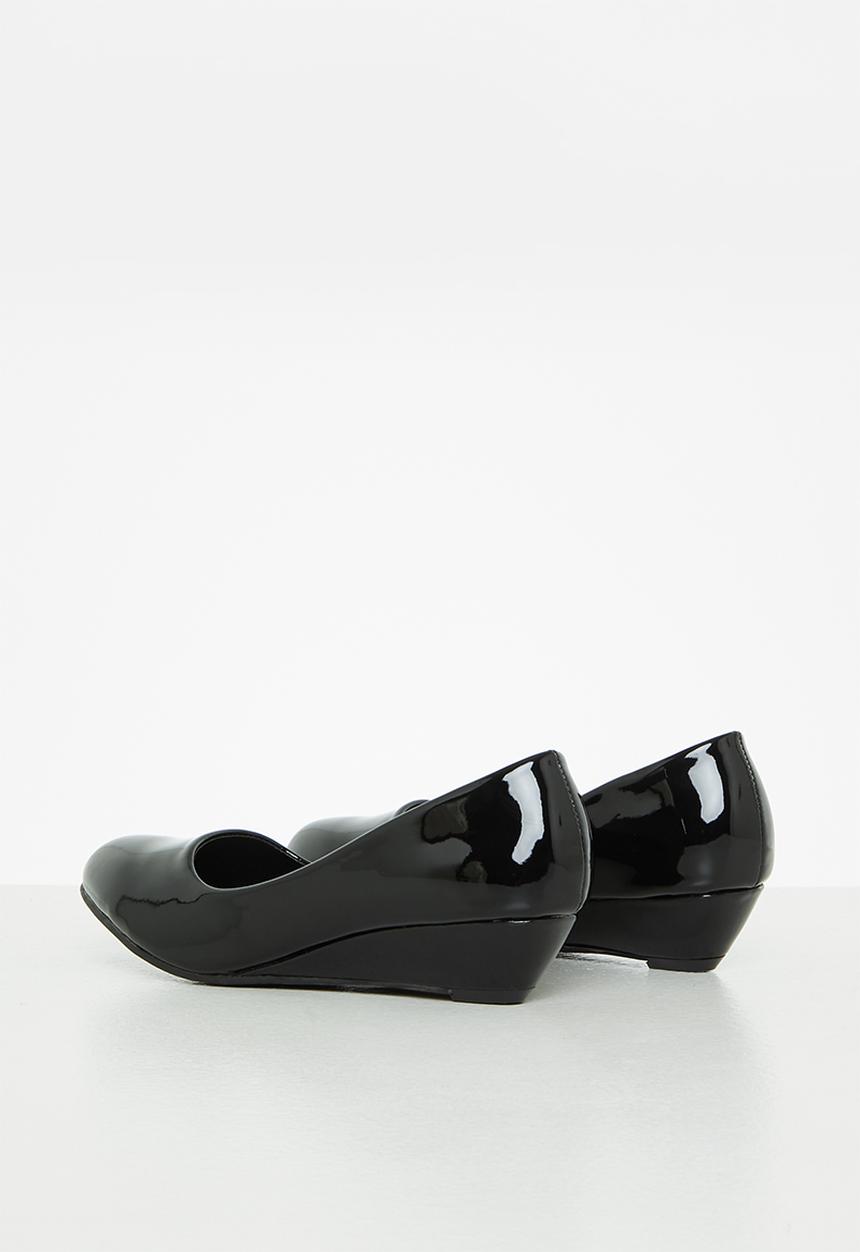 Pop Candy - Girls wedge - black