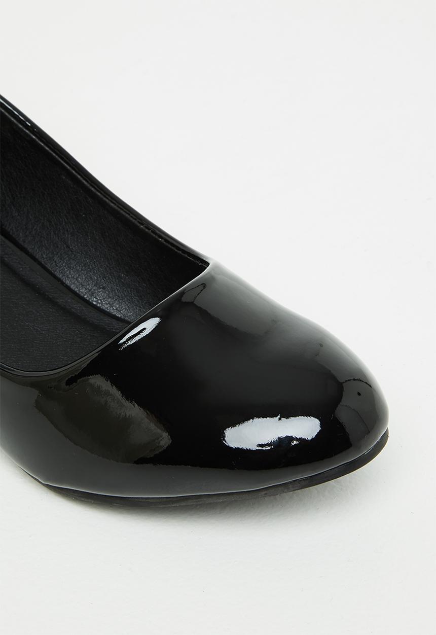 Pop Candy - Girls wedge - black