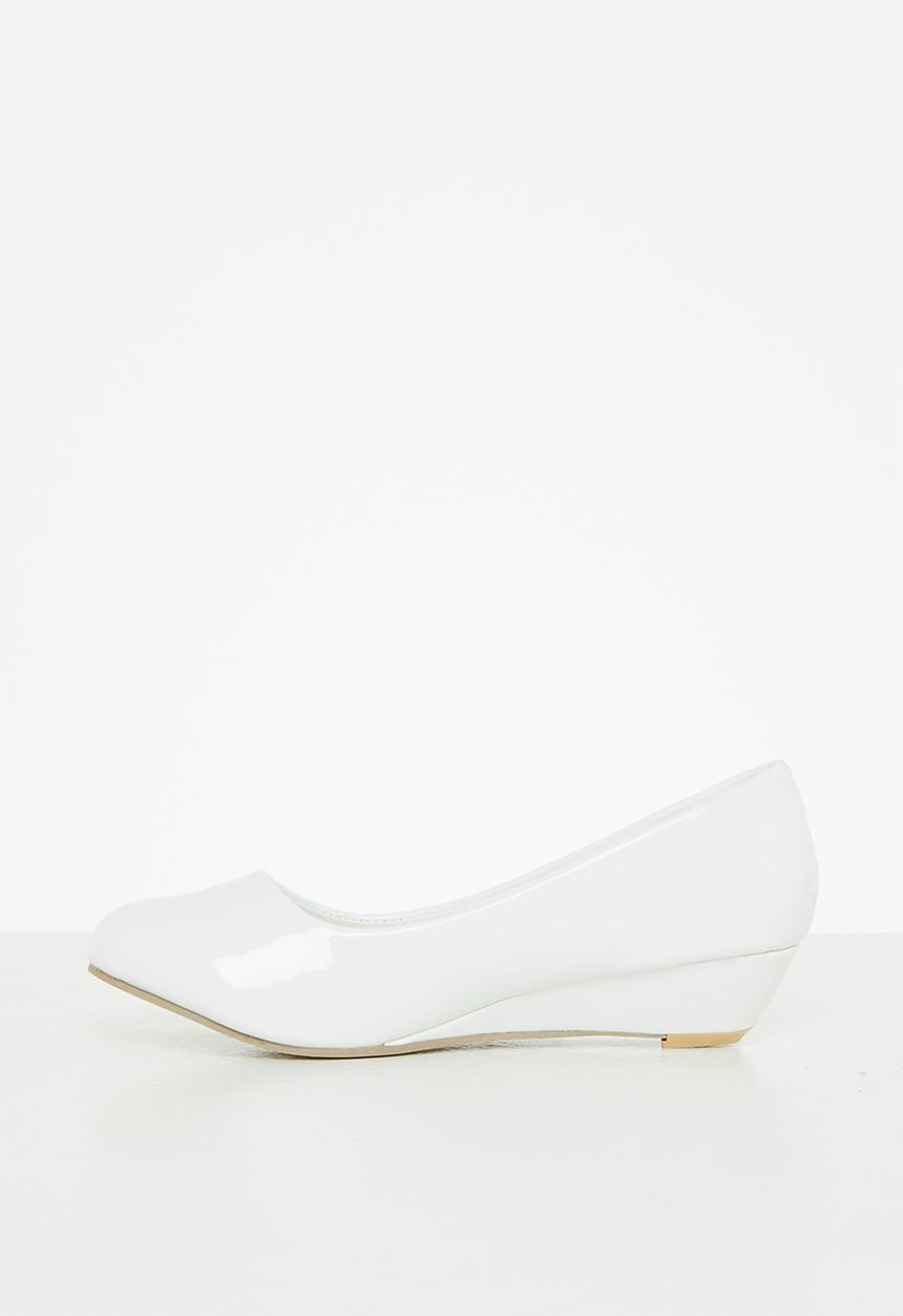 Pop Candy - Girls wedge - white