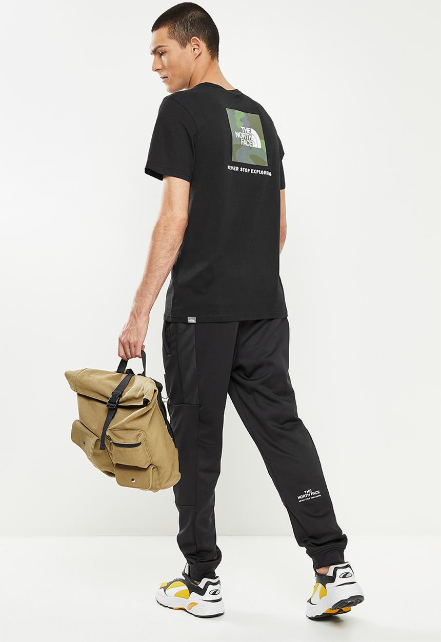The North Face - M short sleeve redbox tee  - tnf black camo