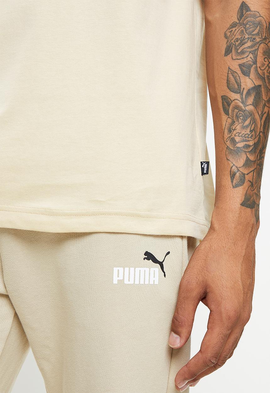 PUMA - Essentials Small Logo Tee - Putty