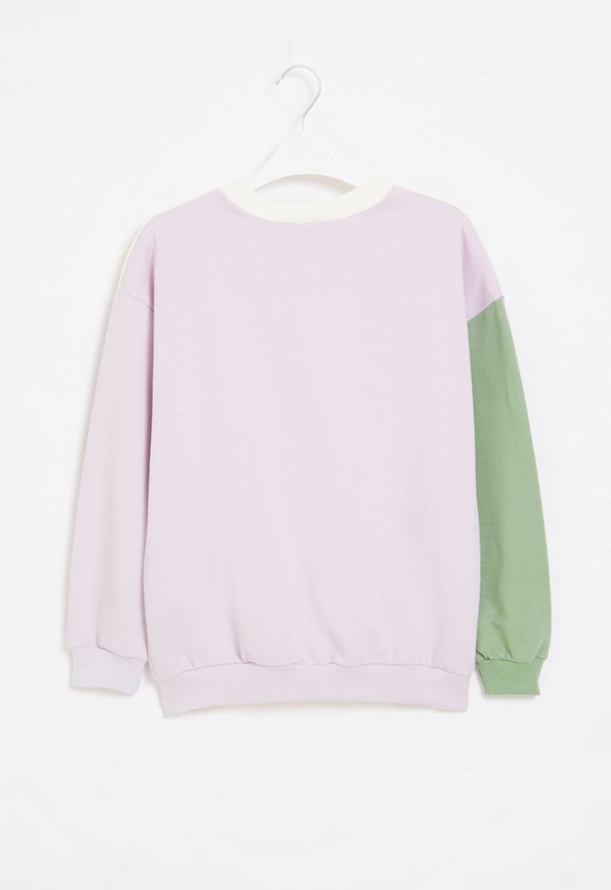 Superbalist - Colour block sweat top - multi 