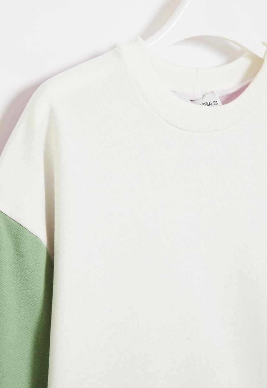 Superbalist - Colour block sweat top - multi 