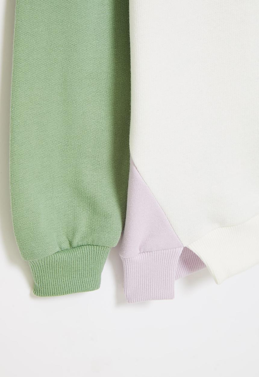Superbalist - Colour block sweat top - multi 