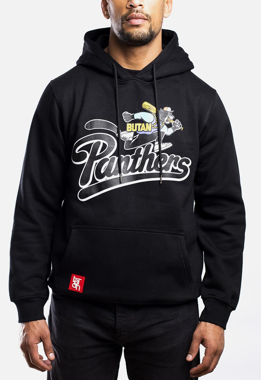 Butan - Panthers mascot hoodie - black