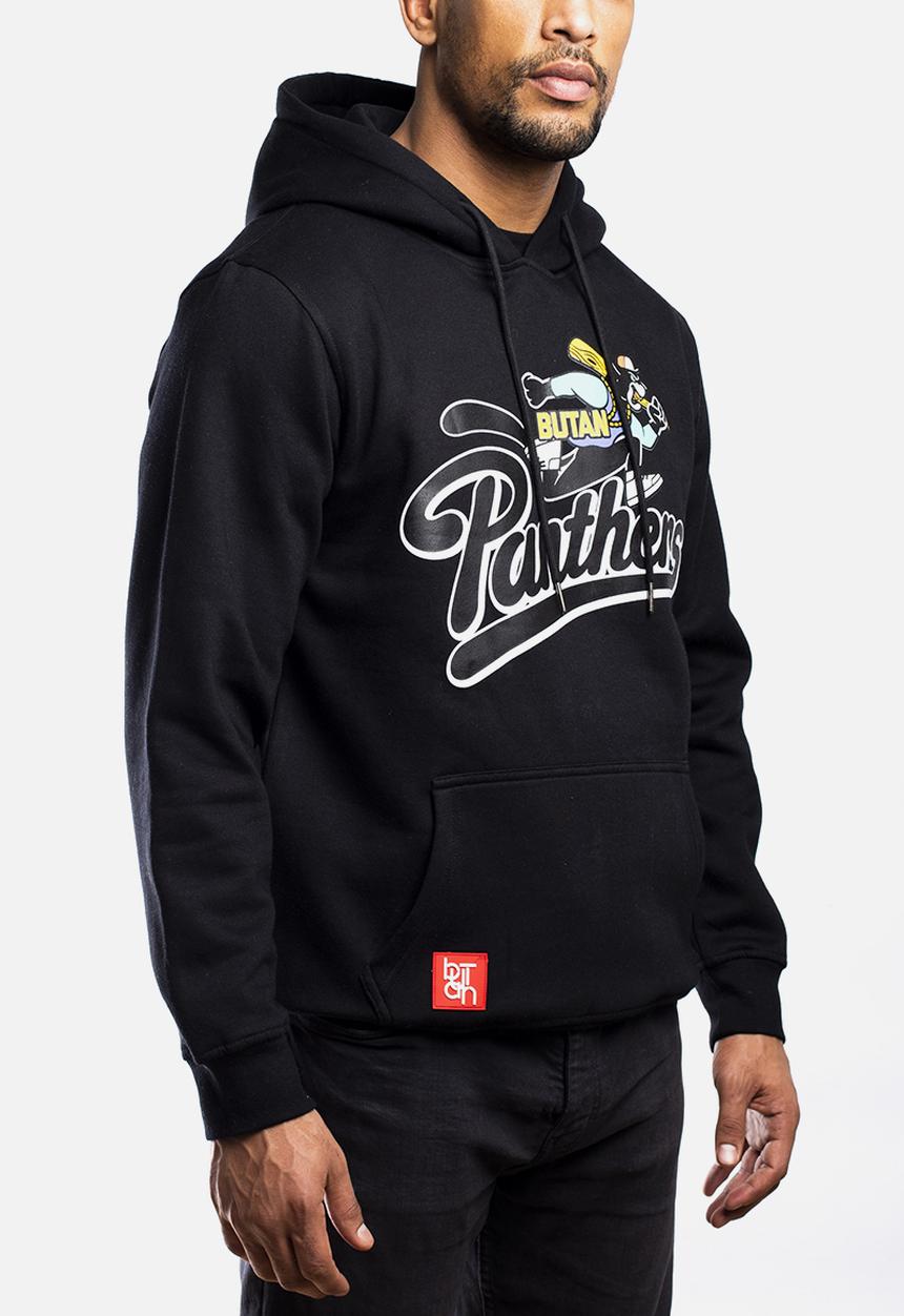 Butan - Panthers mascot hoodie - black