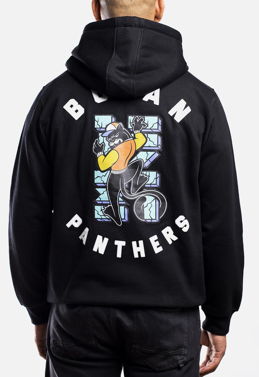 Butan - Panthers mascot hoodie - black