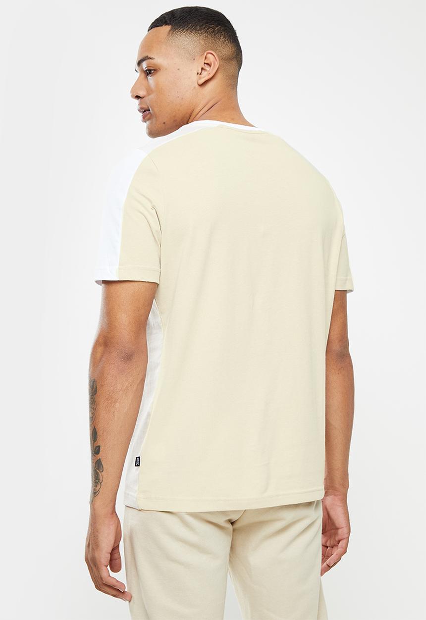 PUMA - Ess+ block tee - puma white