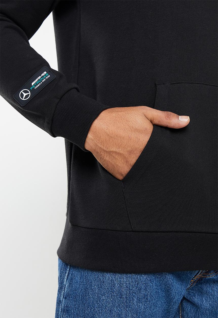 PUMA - Mercedes F1 Logo+  Hoodie - Black