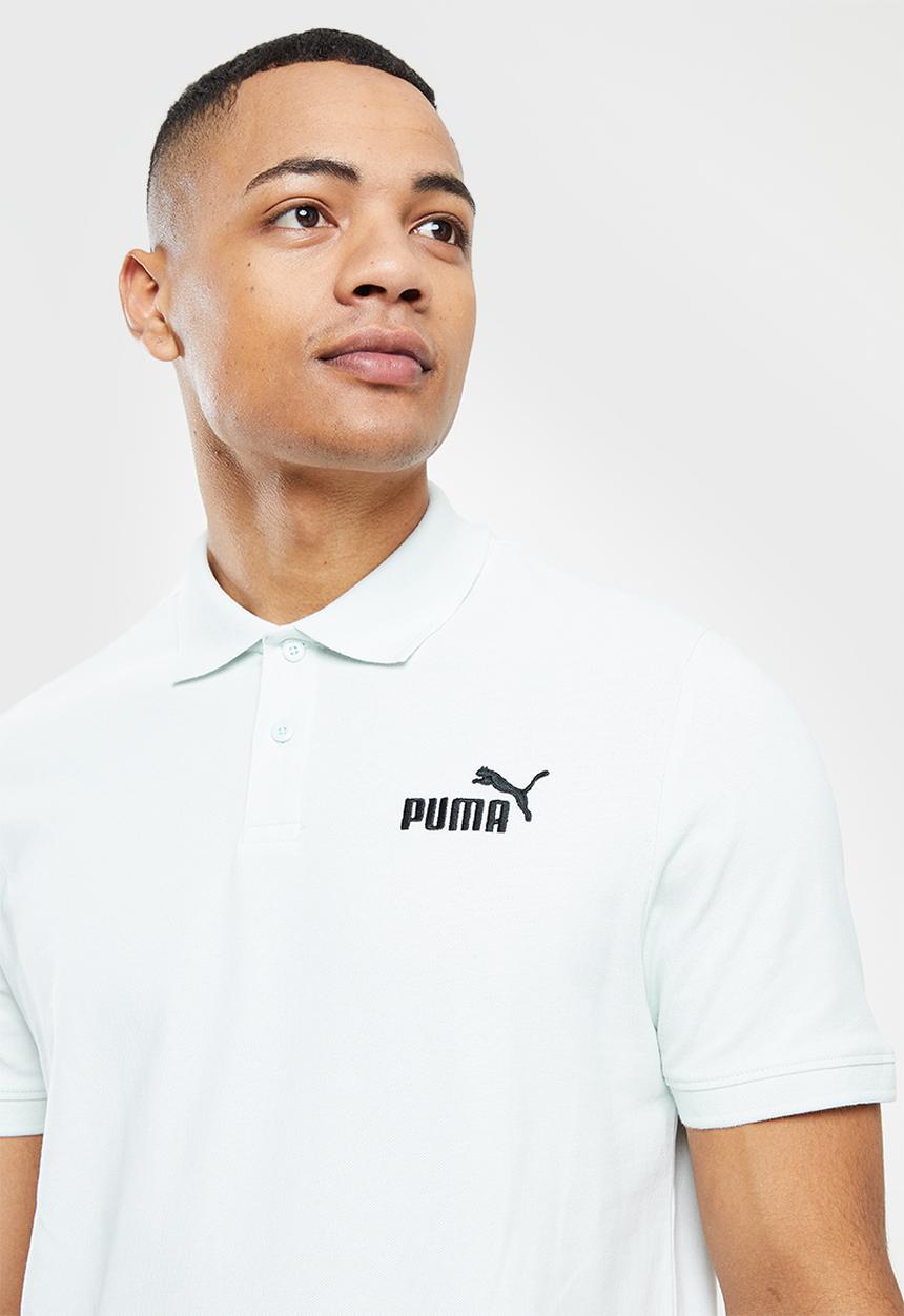 PUMA -  Essentials Pique Polo Shirt - Ice flow