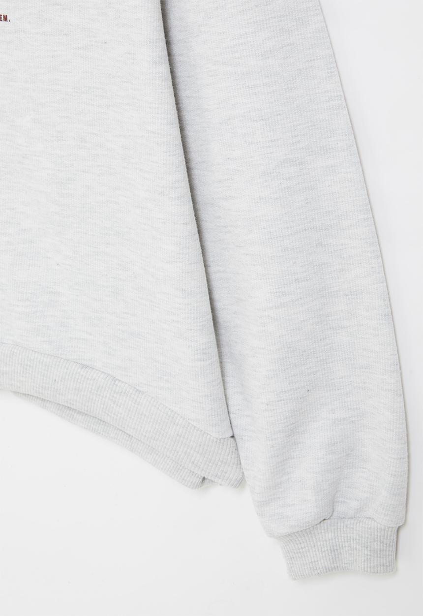 Rebel Republic - Printed sweat top - mauve & grey 