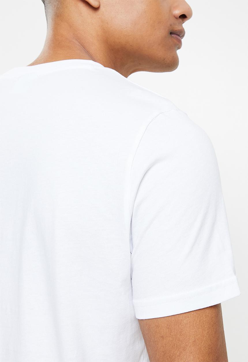 PUMA - Classics logo interest tee - puma white/red