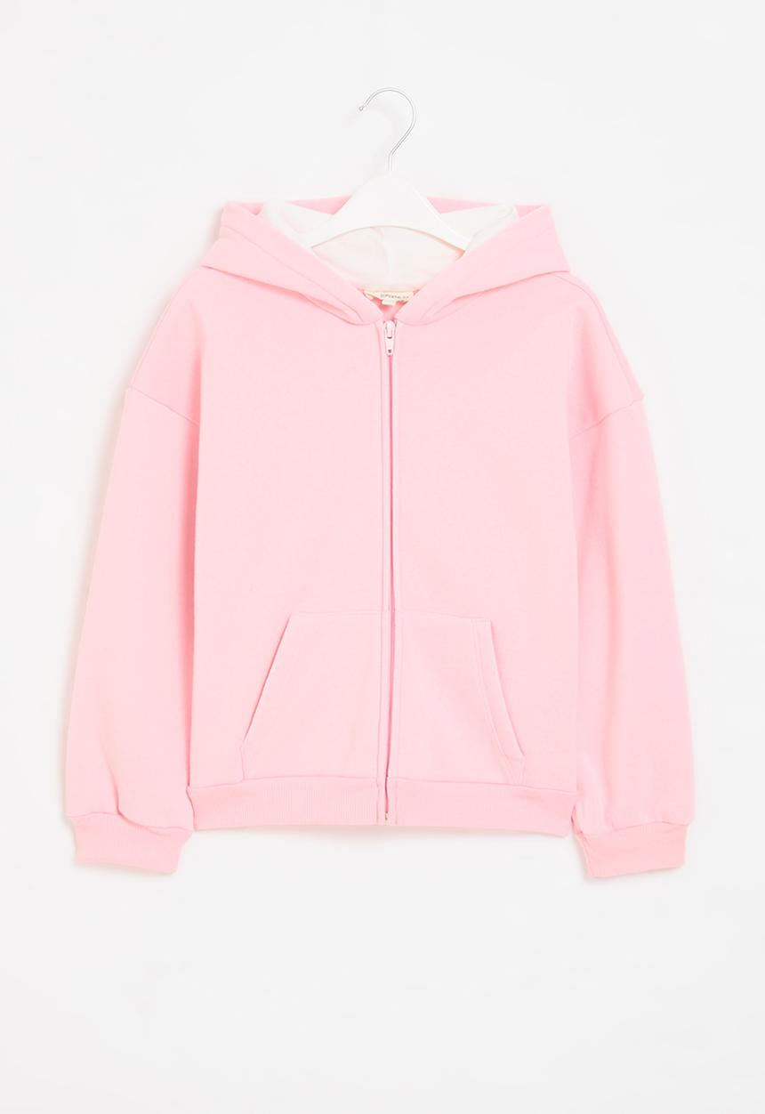 Superbalist Kids - Zip through hoodie - pink