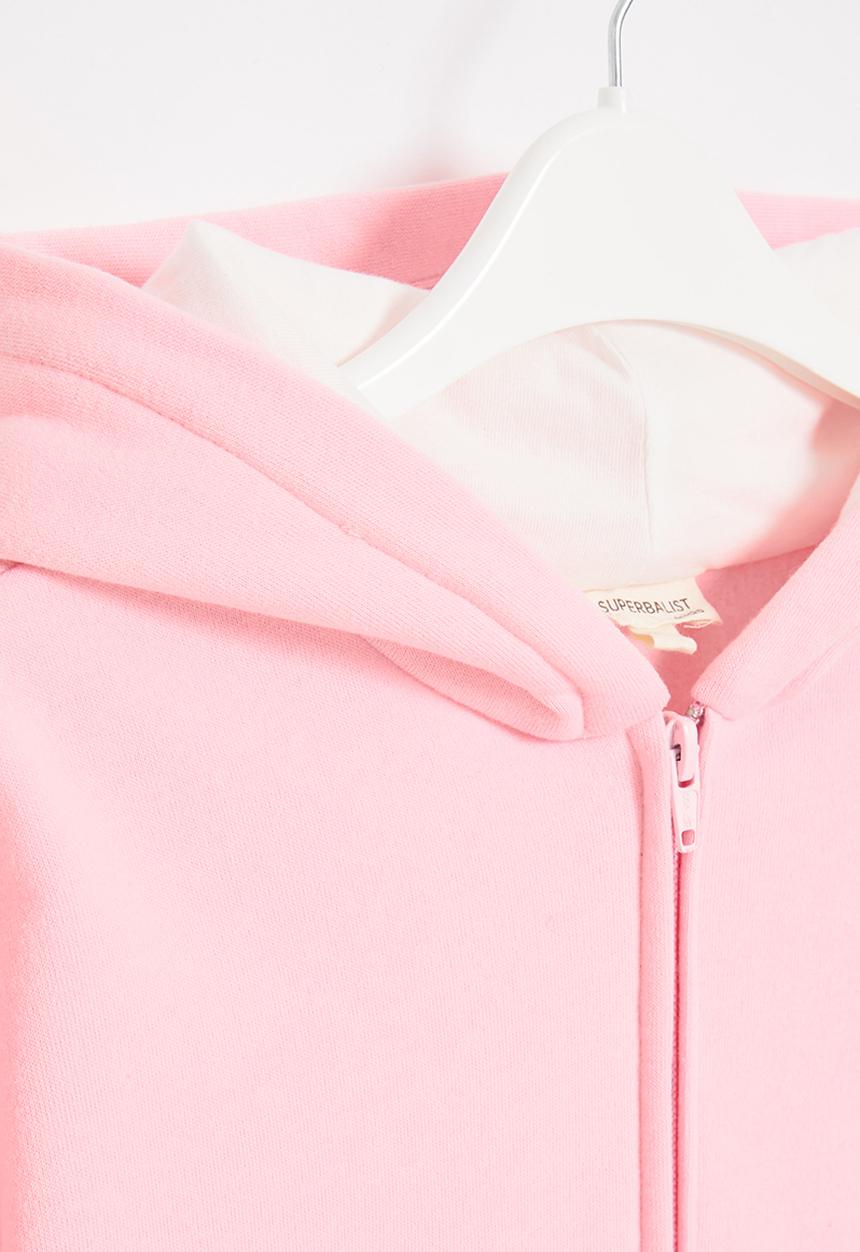 Superbalist Kids - Zip through hoodie - pink