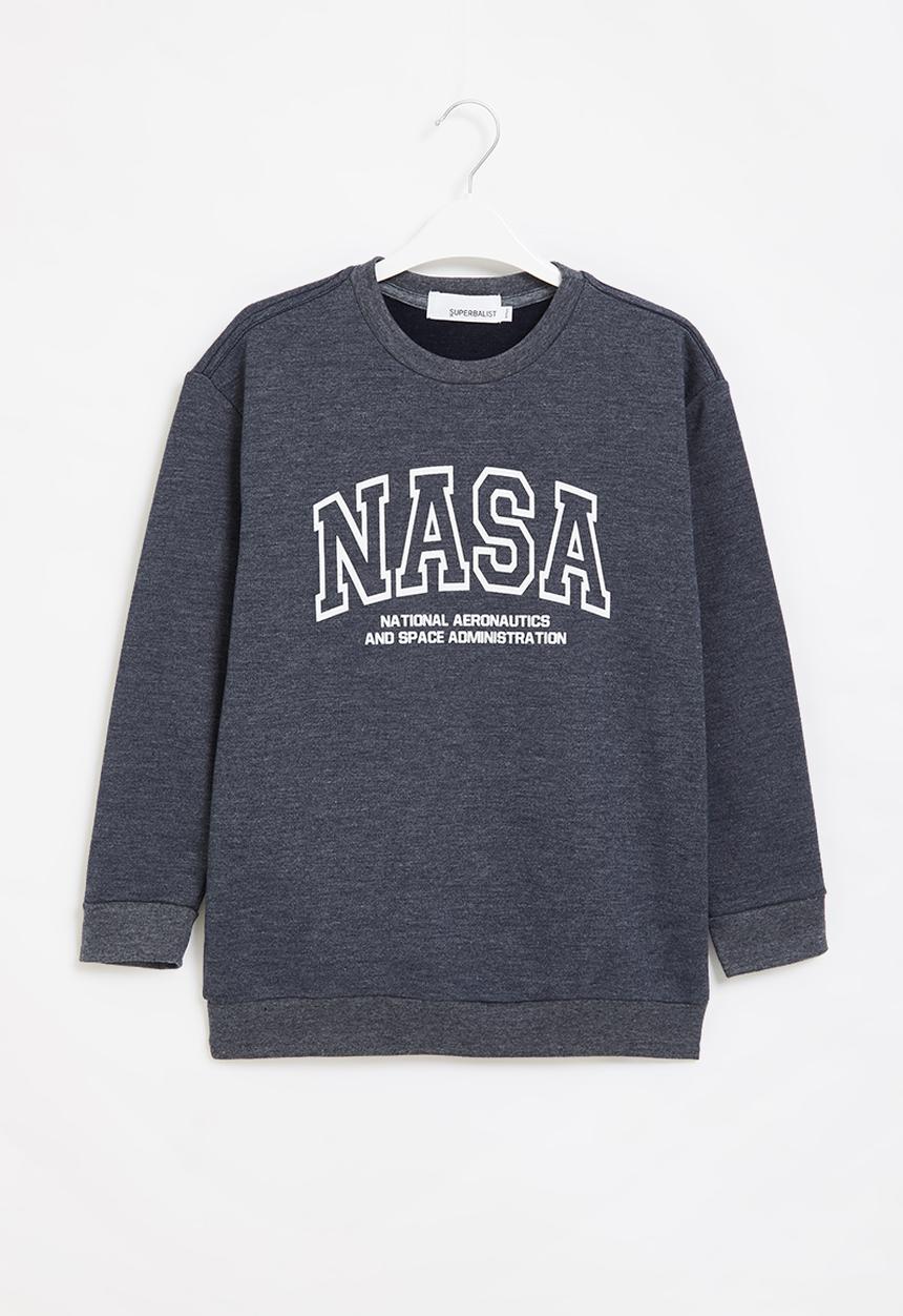 Superbalist Kids - Boys Nasa crew sweatshirt - navy