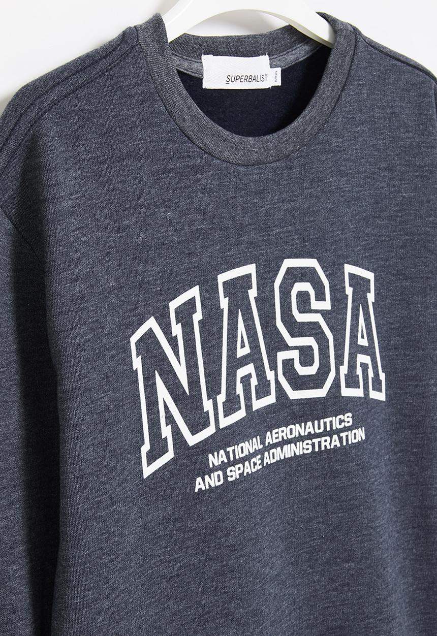 Superbalist Kids - Boys Nasa crew sweatshirt - navy