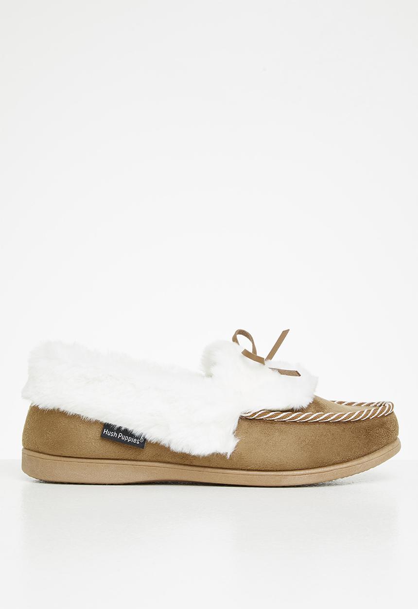 Hush Puppies - Marie slipper - taupe 