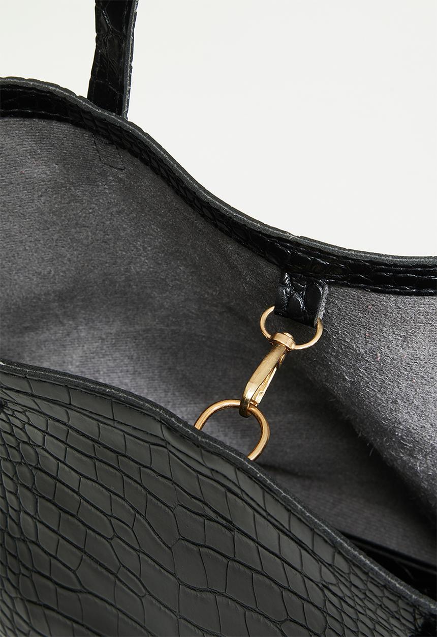 edit - Monet tote bag - black
