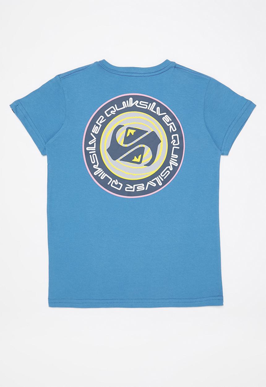 Quiksilver - Circle game yth short sleeve - vallarta blue